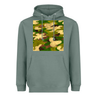Sage camouflage seamless pattern Heavyweight Hoodie - BundleAndBundleShop