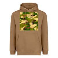 Toasted Coconut camouflage seamless pattern Heavyweight Hoodie - BundleAndBundleShop