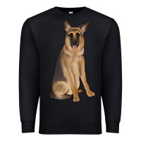 Black german shepherd Premium Sweatshirt - JahusDesignShop