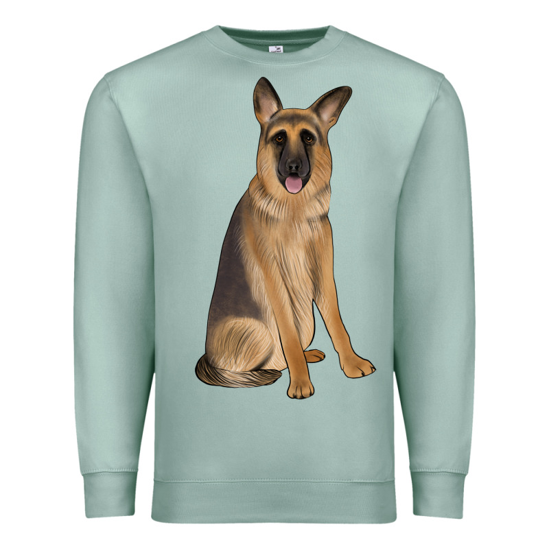 German Shepherd Premium Sweatshirt by JahusDesignShop | Teevron