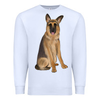 White german shepherd Premium Sweatshirt - JahusDesignShop