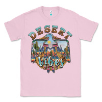 Bubblegum Pink desert vibes thunderbird Classic Tee - BarkalooDesign