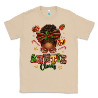 Mushroom Auntie Claus Afro Messy Bun Classic Tee - texasbilliewilder