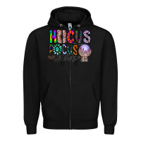 Black hocus pocus witches Zipper Hoodie - CowhideDigitalArt