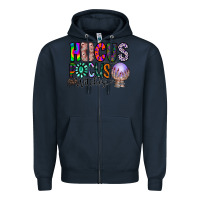 Navy hocus pocus witches Zipper Hoodie - CowhideDigitalArt