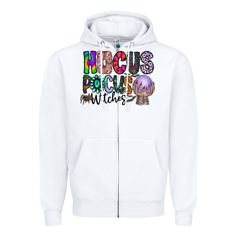 Hocus Pocus Witches Zipper Hoodie by CowhideDigitalArt | Teevron