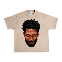French Oak bearded black man portrait Urban Heavy Tee - texasbilliewilder