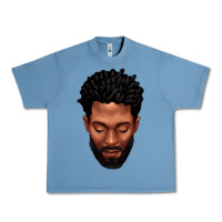 Pebble Blue bearded black man portrait Urban Heavy Tee - texasbilliewilder