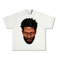 Pistachio bearded black man portrait Urban Heavy Tee - texasbilliewilder