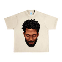 Sandshell bearded black man portrait Urban Heavy Tee - texasbilliewilder