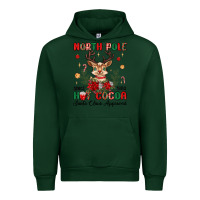 Forest Green north pole hot cocoa Urban Hoodie - MaliasSmallBusiness