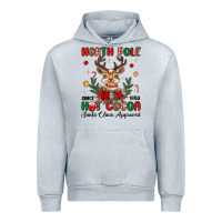 Heather Grey north pole hot cocoa Urban Hoodie - MaliasSmallBusiness