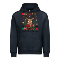 Navy north pole hot cocoa Urban Hoodie - MaliasSmallBusiness