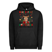 Pigment Black north pole hot cocoa Urban Hoodie - MaliasSmallBusiness