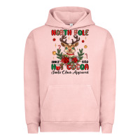 Pigment Salmon north pole hot cocoa Urban Hoodie - MaliasSmallBusiness