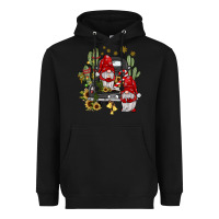Black farm truck,noel gnome Heavyweight Hoodie - JahusDesignShop