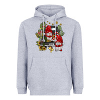 Heather Grey farm truck,noel gnome Heavyweight Hoodie - JahusDesignShop