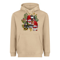 Mushroom farm truck,noel gnome Heavyweight Hoodie - JahusDesignShop