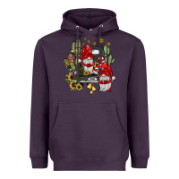 Plum farm truck,noel gnome Heavyweight Hoodie - JahusDesignShop