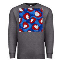 Charcoal Heather glitter 4th of july seamless pattern 8 Premium Sweatshirt - BundleAndBundleShop