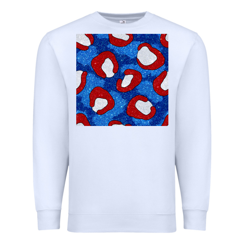 Glitter 4th Of July Seamless Pattern 8 Premium Sweatshirt by BundleAndBundleShop | Teevron