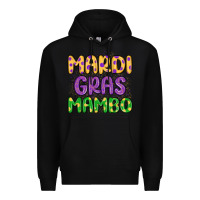 Black mardi gras mambo Premium Hoodie - MaliasSmallBusiness