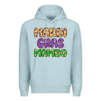 Blue Mist mardi gras mambo Premium Hoodie - MaliasSmallBusiness