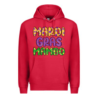 Cardinal mardi gras mambo Premium Hoodie - MaliasSmallBusiness