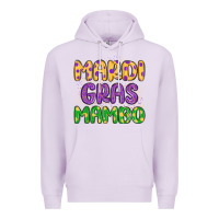 Lilac mardi gras mambo Premium Hoodie - MaliasSmallBusiness