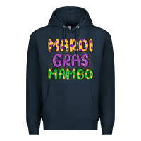 Navy mardi gras mambo Premium Hoodie - MaliasSmallBusiness