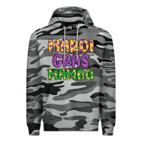 Slate Camo mardi gras mambo Premium Hoodie - MaliasSmallBusiness