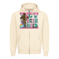 Sandshell he is risen indeed tumbler Zipper Hoodie - Neo Western