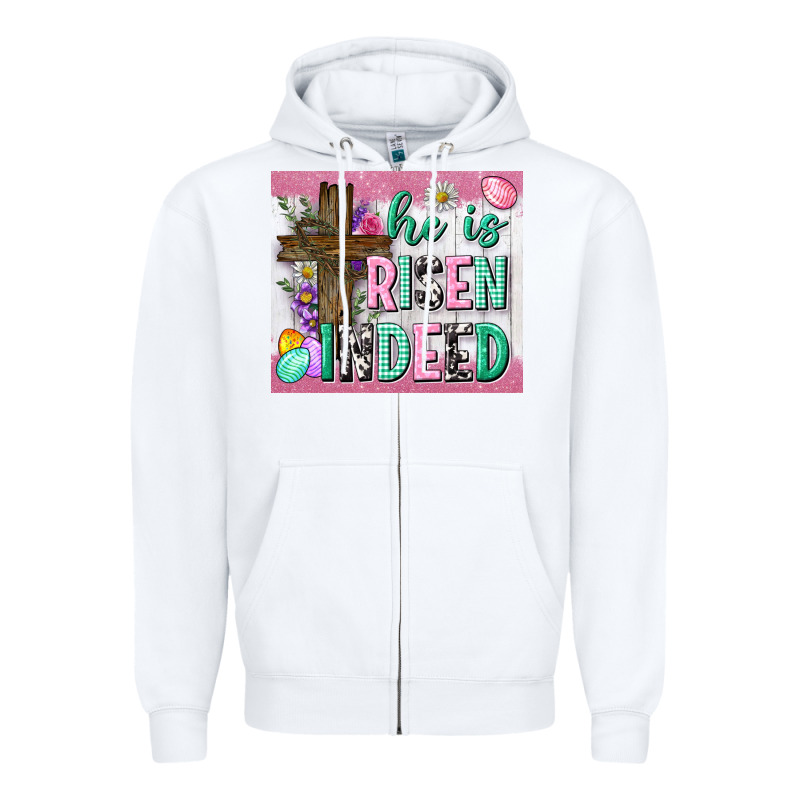 He Is Risen Indeed Tumbler Zipper Hoodie by Neo Western | Teevron