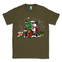 Army Green christmas truck Classic Tee - RanaPortraitStore