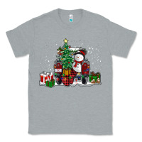 Heather Grey christmas truck Classic Tee - RanaPortraitStore