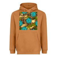 Meerkat camouflage leopard gemstone seamless pattern Heavyweight Hoodie - BundleAndBundleShop