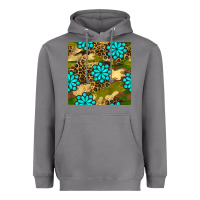 Storm camouflage leopard gemstone seamless pattern Heavyweight Hoodie - BundleAndBundleShop
