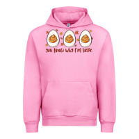 Fuchsia Pink you know why i'm here Urban Hoodie - MaliasSmallBusiness