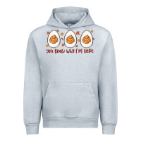 Heather Grey you know why i'm here Urban Hoodie - MaliasSmallBusiness
