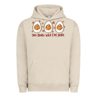 Pigment French Oak you know why i'm here Urban Hoodie - MaliasSmallBusiness