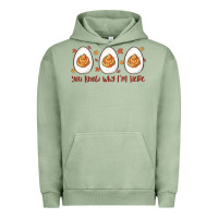 Pigment Oil Green you know why i'm here Urban Hoodie - MaliasSmallBusiness