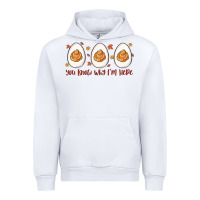 White you know why i'm here Urban Hoodie - MaliasSmallBusiness