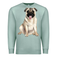 Seafoam pug Premium Sweatshirt - JahusDesignShop