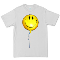 Dove Grey Balloon smile Premium Tee - Artiststas