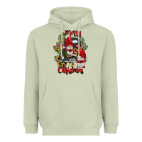 Matcha farm truck,merry christmas gnome Heavyweight Hoodie - JahusDesignShop