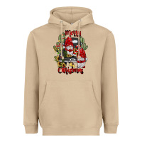 Mushroom farm truck,merry christmas gnome Heavyweight Hoodie - JahusDesignShop