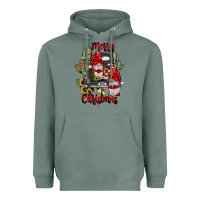 Sage farm truck,merry christmas gnome Heavyweight Hoodie - JahusDesignShop