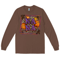 Chestnut basketball nana with leopard Long Sleeve Tee - Zillion Design Studio