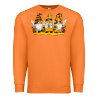 Carrot western bee gnomes beehive honey sunflowers Premium Sweatshirt - Artiststas
