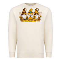 Sandshell western bee gnomes beehive honey sunflowers Premium Sweatshirt - Artiststas